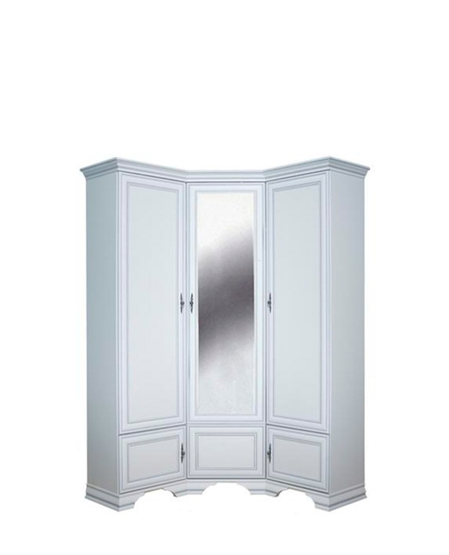 Шкаф угловой Kentaki S320-SZFN5D белый купить