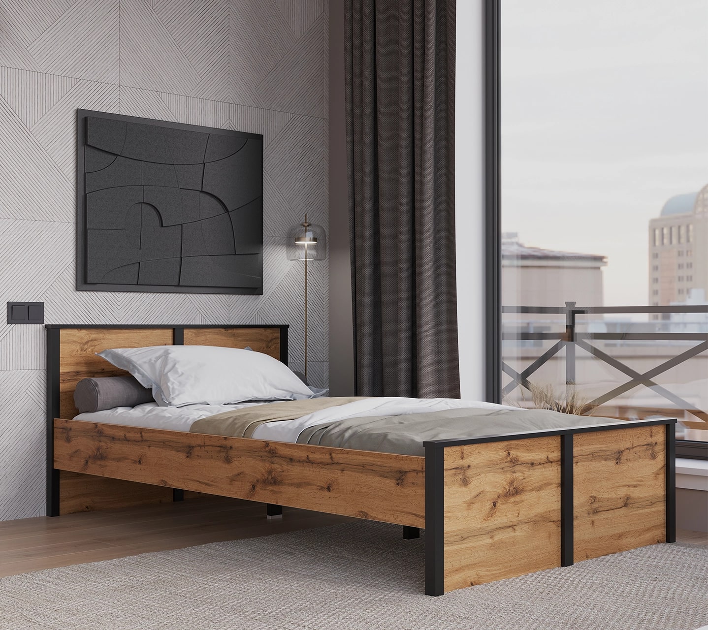 Кровать Loft 120X200 купить