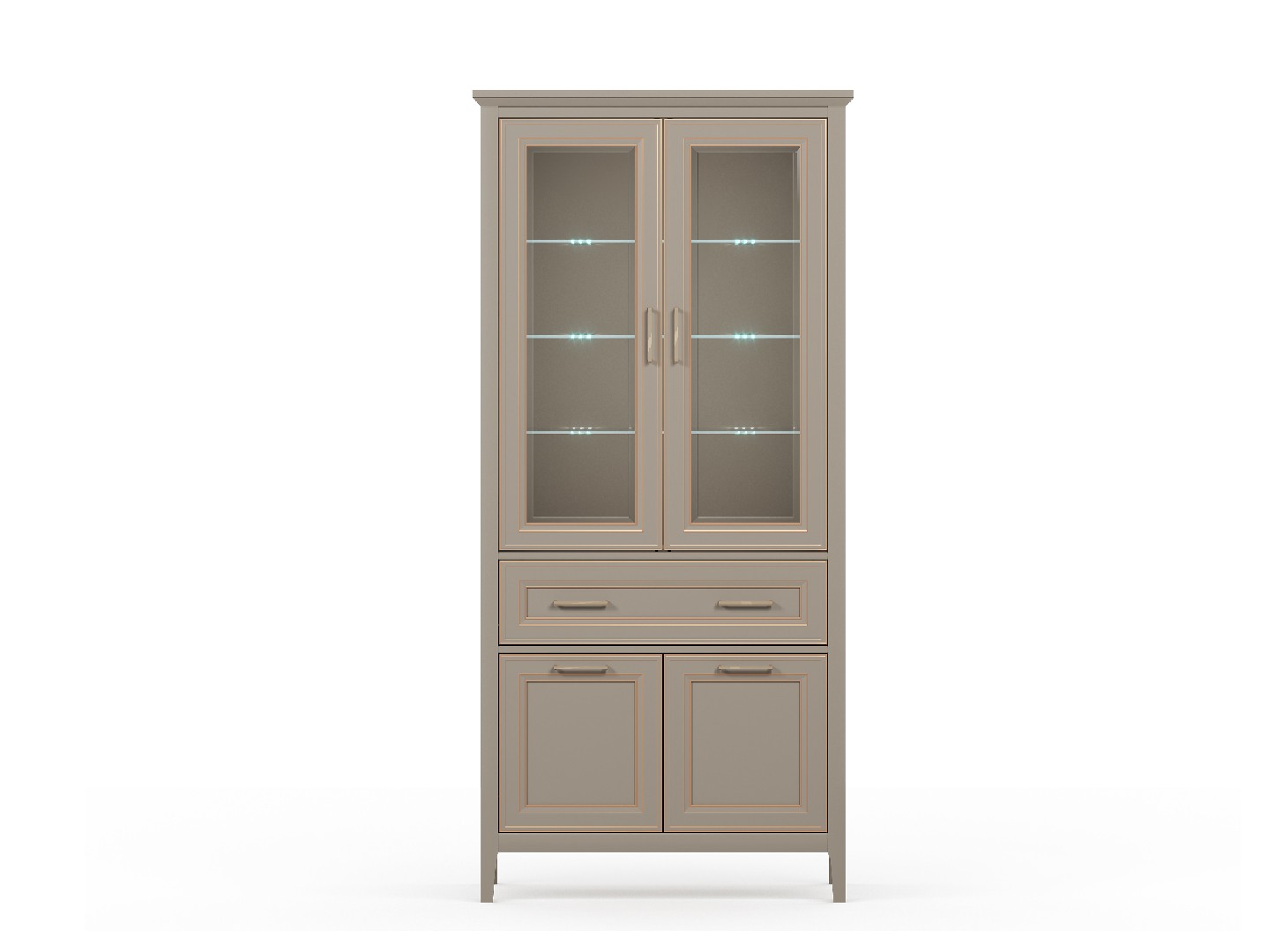 Шкаф с подсветкой Classic REG2W2D1S купить