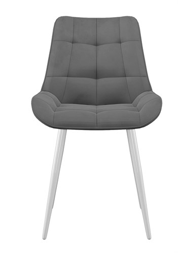 Стул DikLine 206М B22 GREY, ножки белые купить