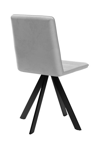 Стул DikLine 230 поворотный B22 GREY, ножки черные купить