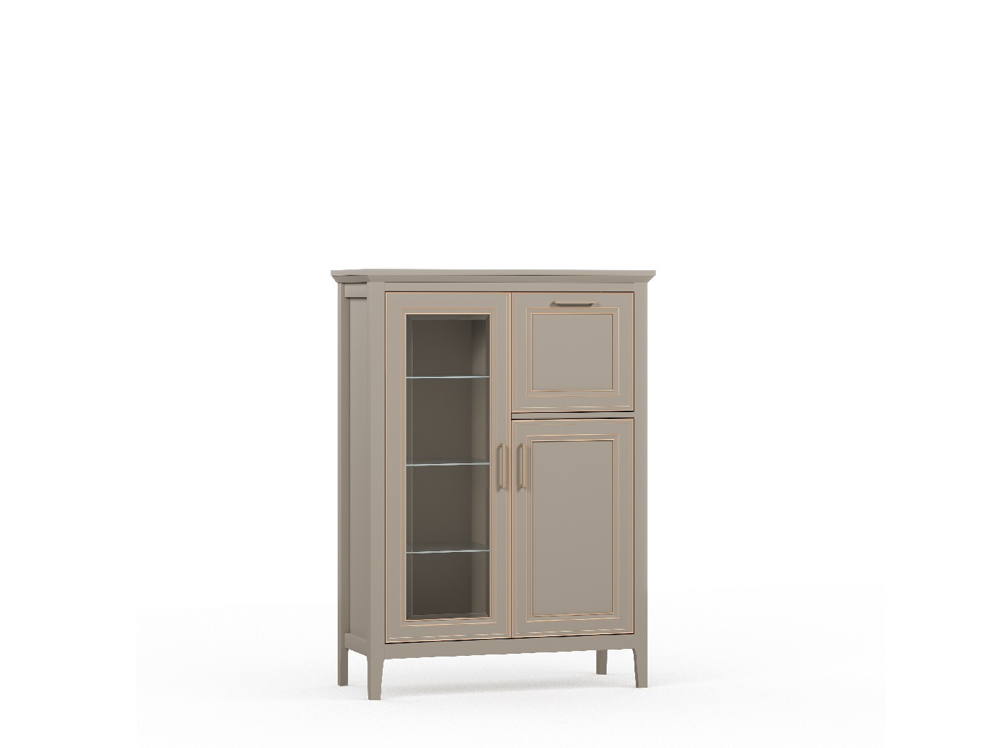 Тумба Classic KOM1W1D1B купить