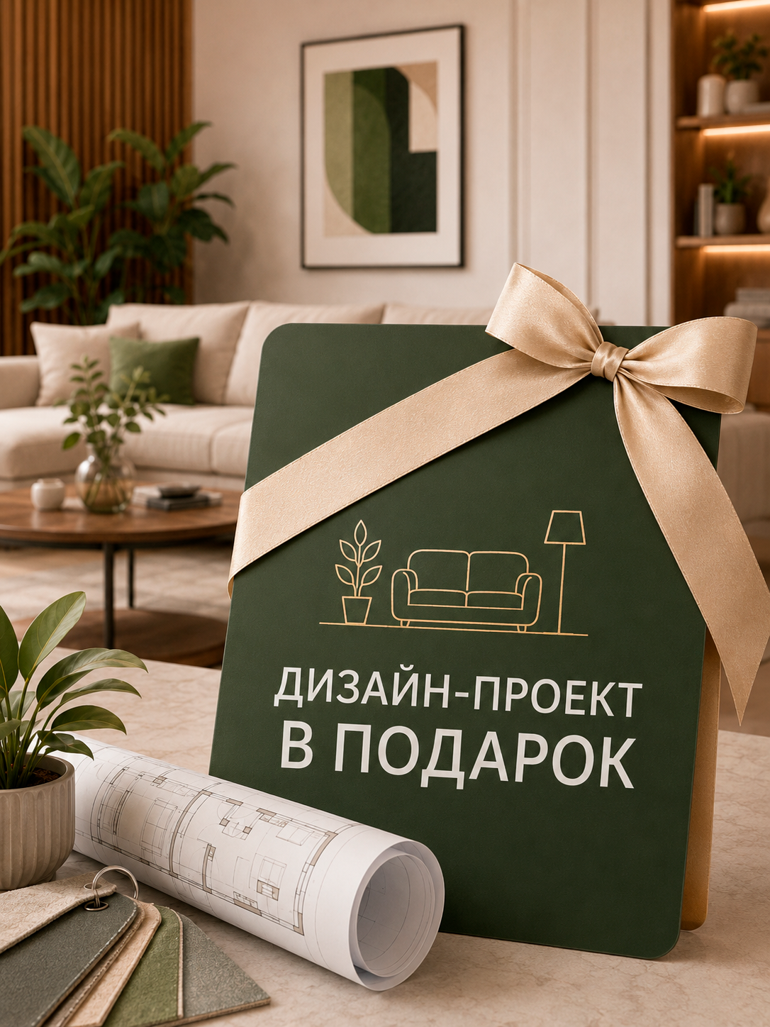 Дизайн-проект в подарок!