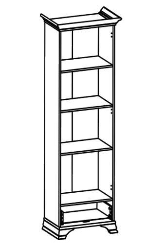 Шкаф Kentaki S320-Reg 1d1s купить