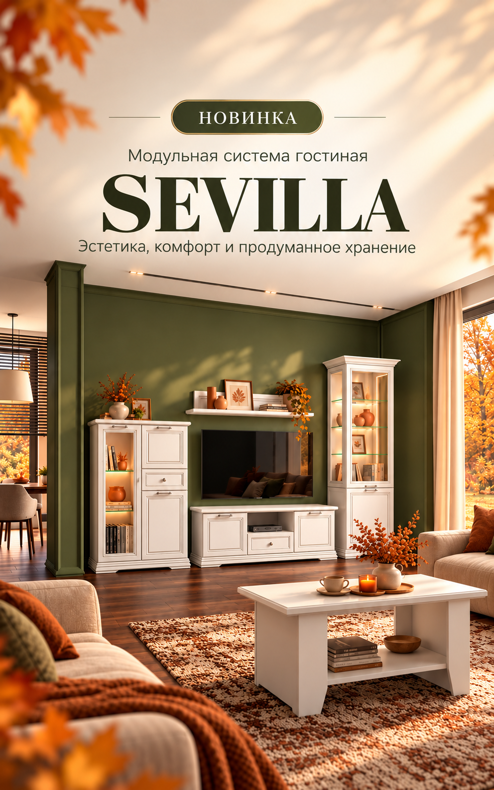 Модульная система гостиная SEVILLA