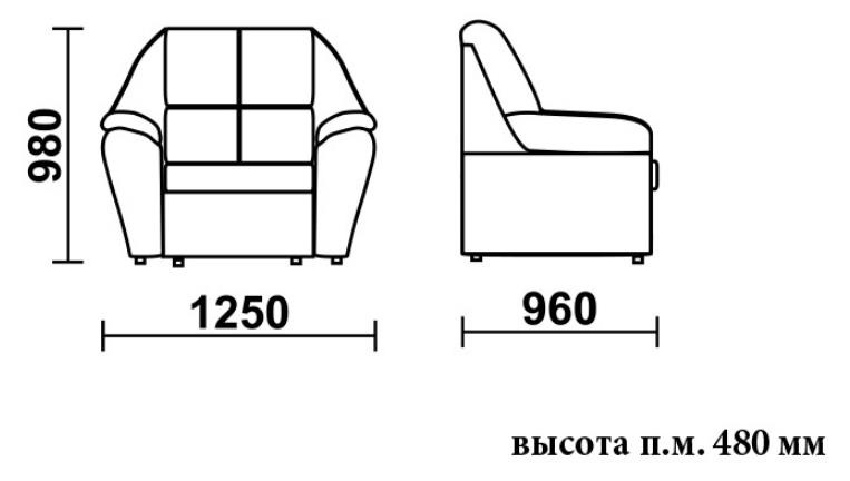 Кресло Блистер Кр купить