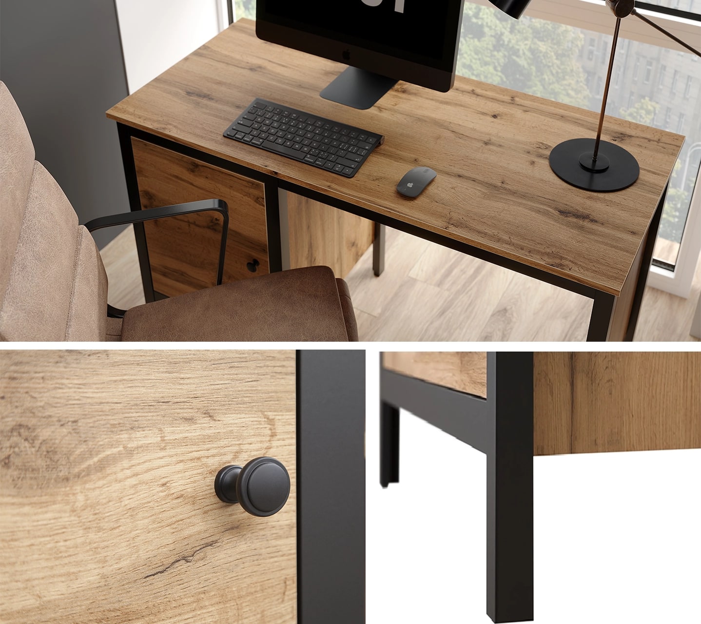 Стол письменный Loft BIU/130 купить