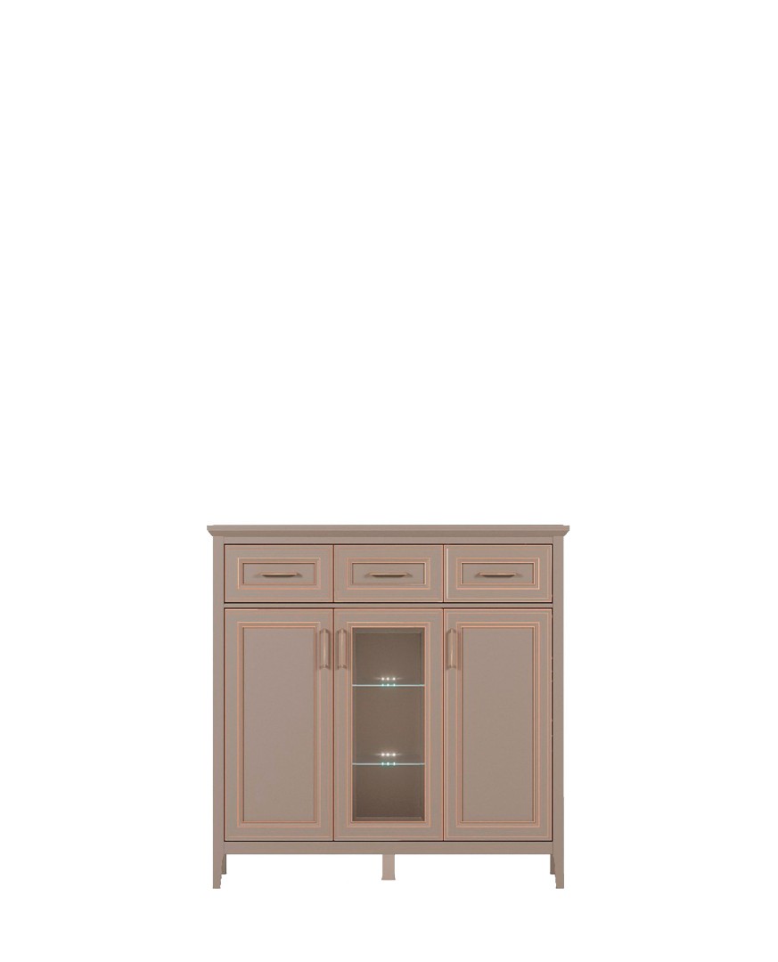 Тумба с подсветкой Classic KOM1W2D3S купить