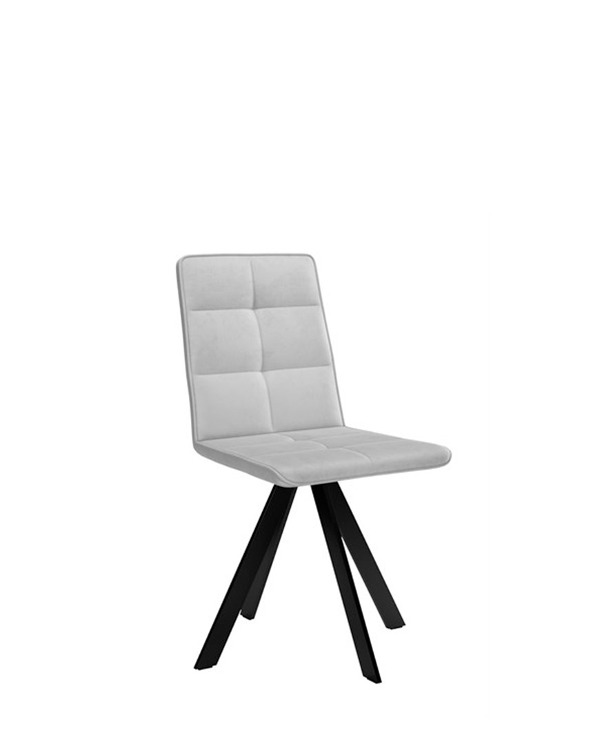 Стул DikLine 230 поворотный B22 GREY, ножки черные купить