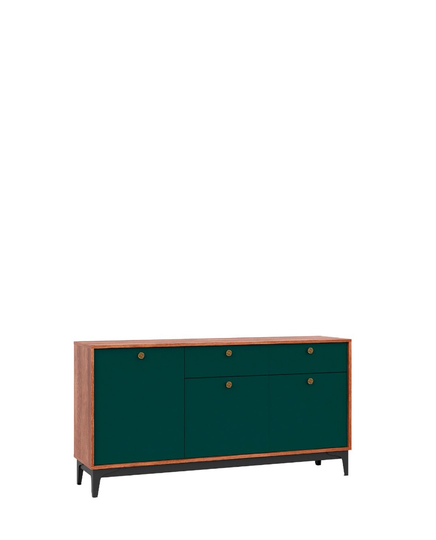 Комод BRASS KM-1, Изумруд купить