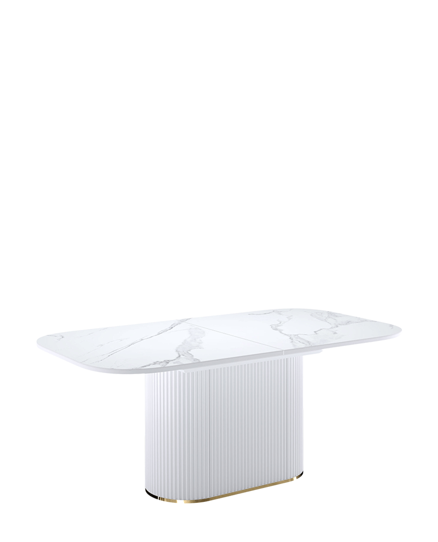 Стол Kenner LDs1600, белый/керамика TIANSHAN WHITE купить