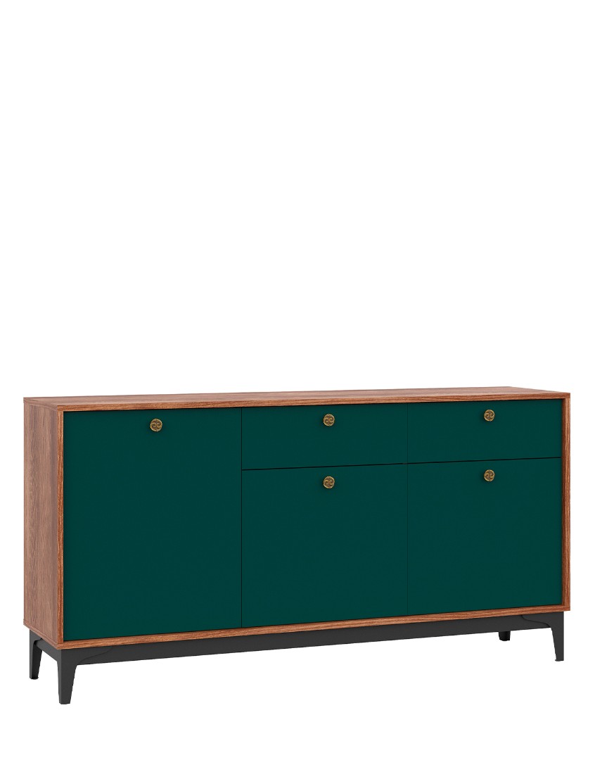 Комод BRASS KM-1, Изумруд купить