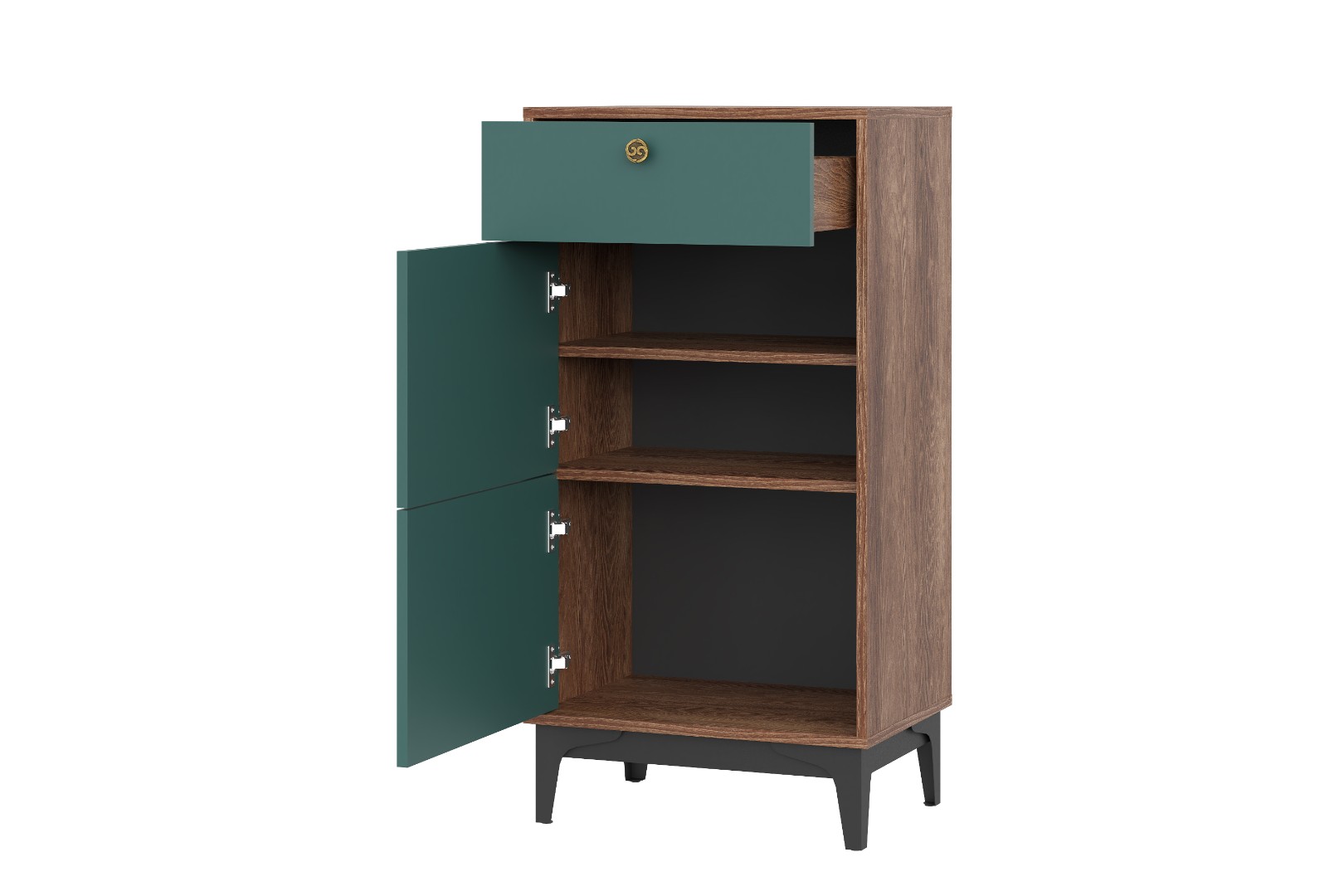 Комод BRASS KM-4, Изумруд купить