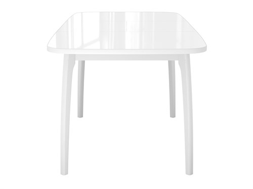 Стол DIK DikLine М15 Белый/Стекло белое optiwhite купить