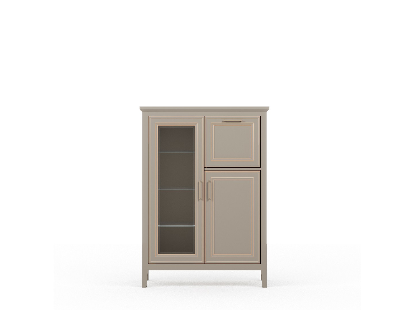 Тумба Classic KOM1W1D1B купить