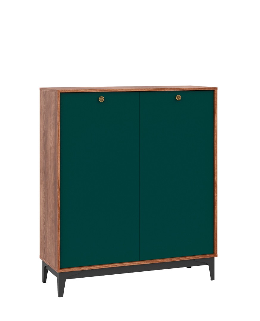 Комод BRASS KM-2, Изумруд купить