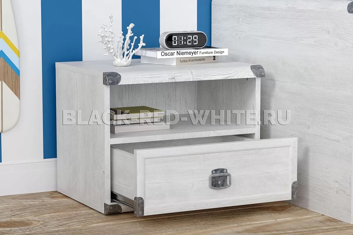 Тумба прикроватная Индиана JKOM1S сосна каньон купить