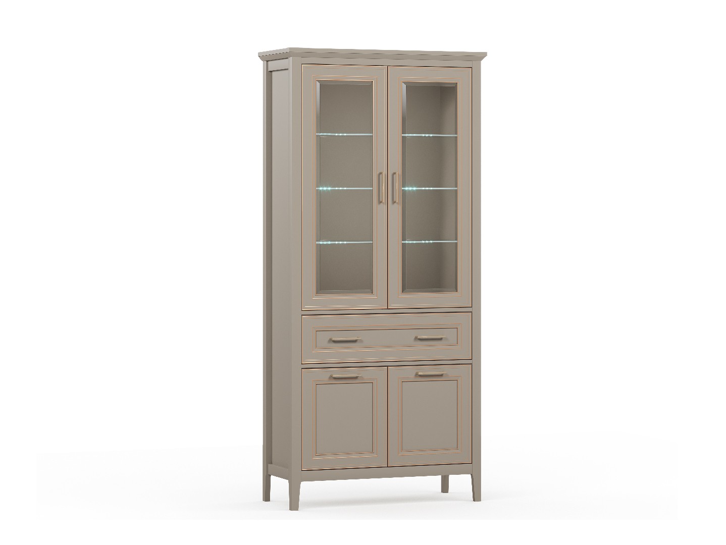 Шкаф с подсветкой Classic REG2W2D1S купить