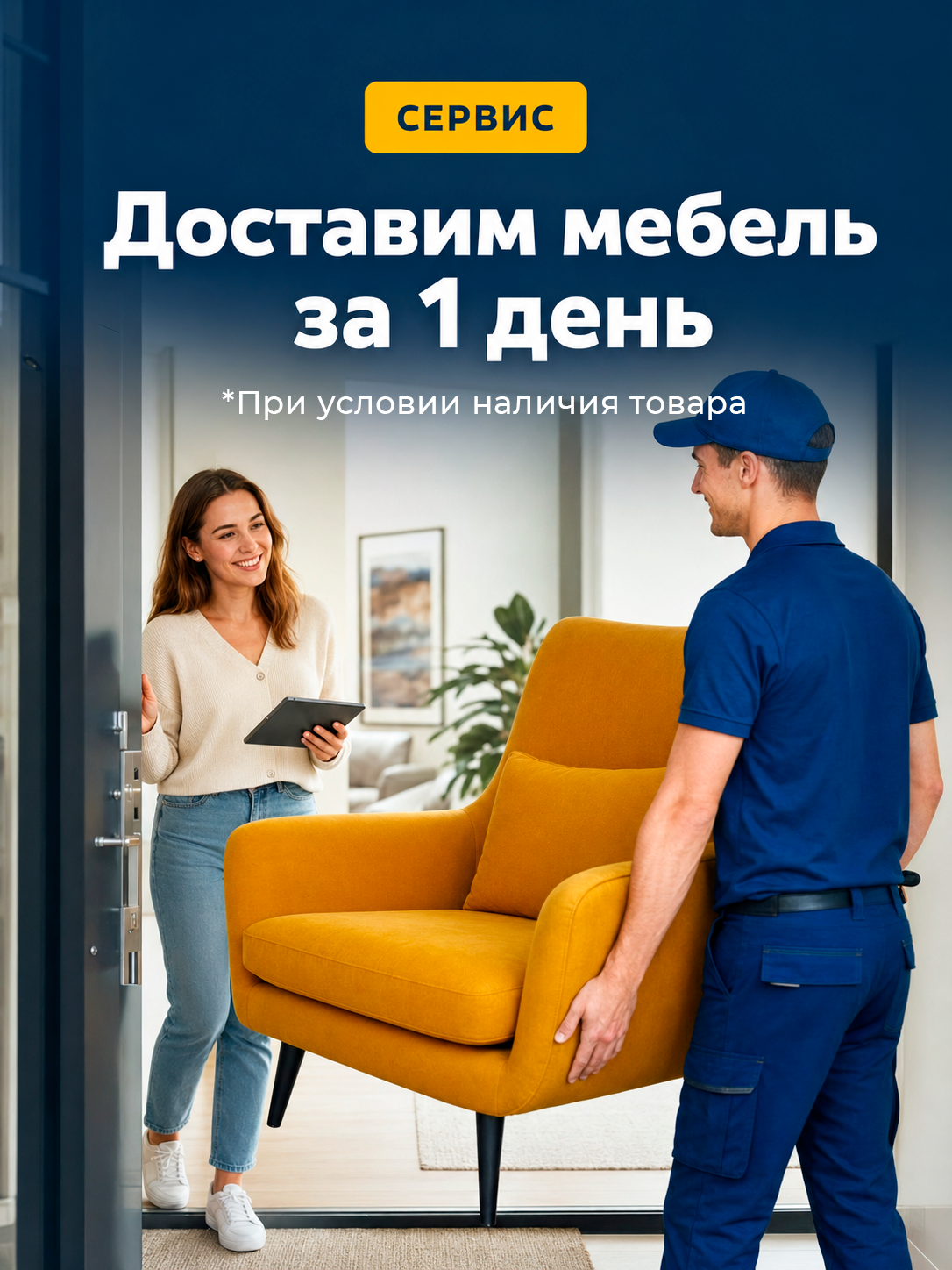 Доставим за 1 день